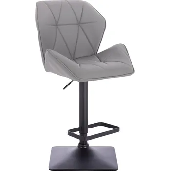 Barová židle Barová židle ekokůže Horten XL základna černá - šedé