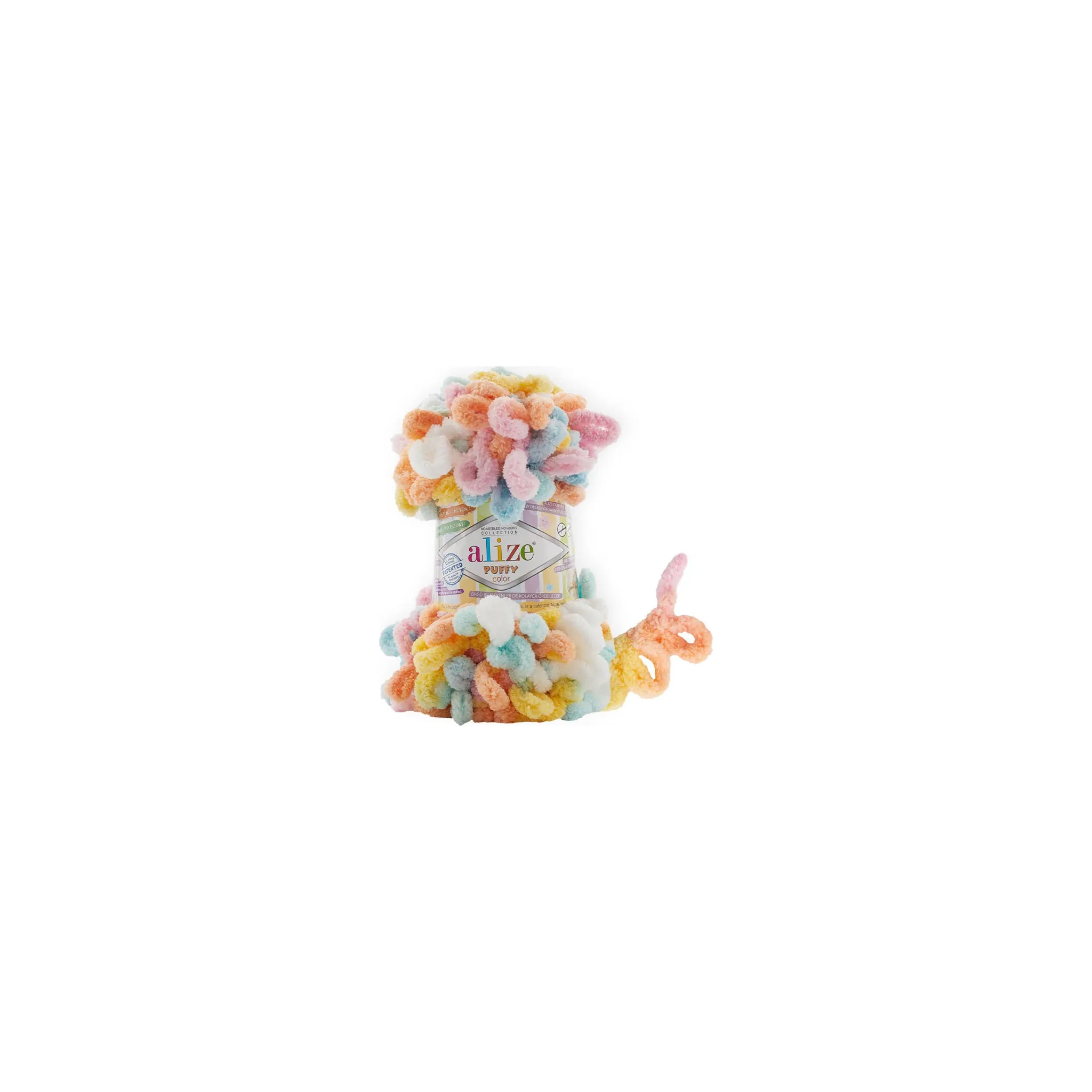 Fotografie 1 - Příze Alize Puffy Color 6521