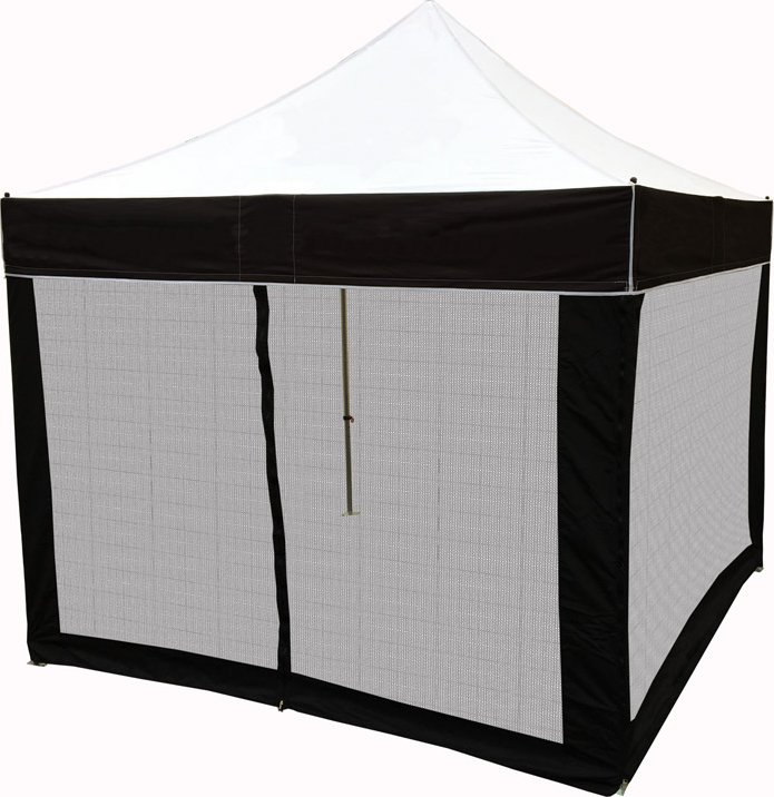 Moskytiéra pro nůžkové párty stany, sada 2x ks (Bočnice proti hmyzu vyrobené z jemné síťoviny)