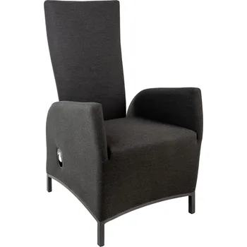 Zahradní křeslo PARIS LIKA-TEX antracit, luxusní, otočné DPMG22-S1-347A