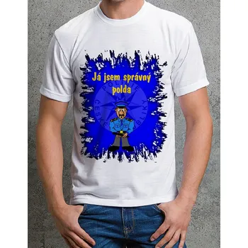 Pánské tričko tričko policie 122 (policejní tričko )