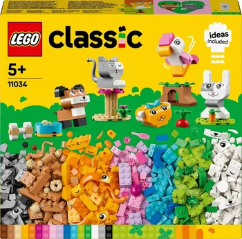 Stavebnice LEGO LEGO Classic 11034 Tvořiví mazlíčci