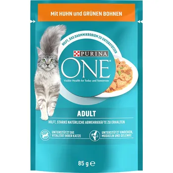 26x85g Purina One Adult - kuřecí se zelenými fazolkami