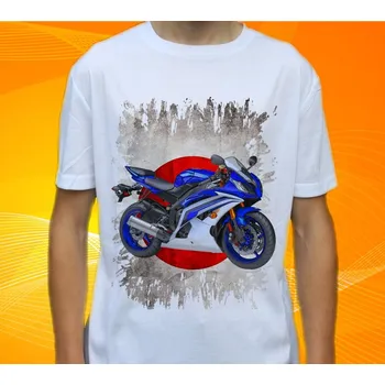 Pánské tričko tričko YAMAHA YZF-R6 XL (tričko s motorkou )