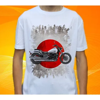 Pánské tričko tričko YAMAHA V-Star 650 Custom 116 (tričko s motorkou )