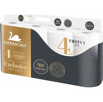 Toaletní papír Qualitop Harmony Exclusive Pure - 56 ks