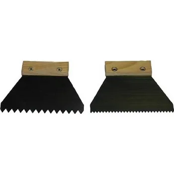 stěrka ocel 140mm zuby jemné