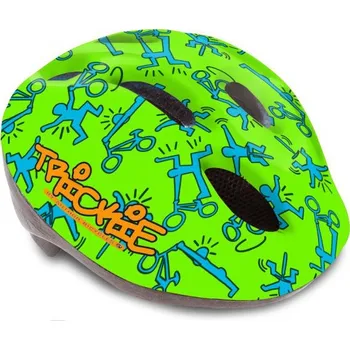 Cyklistická přilba AUTHOR Trickie (153 zelená/modrá) Velikost: 49-56 cm přilba dětská
