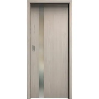 Interiérové dveře SAPELI HARMONIE KOMFORT M83 - CPL LAMINÁT - POSUVNÉ DVEŘE VČ. ZÁRUBNĚ - BOROVICE BÍLÁ Průchozí šířka (cm): 90, Průchozí výška (cm): 197, Typ skla: Satináto bílé