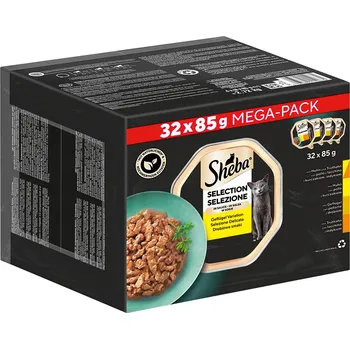 Krmivo pro kočku Sheba Selection in Sauce dospělé kočky 64x85g