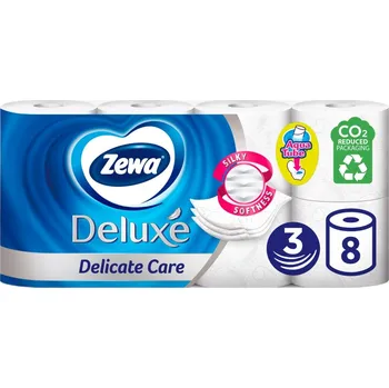 Toaletní papír Toaletní papír Zewa Deluxe 3vr. 8ks Delicate