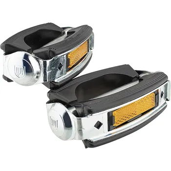 Pedál na kolo Šlapadla (pedály) RETRO - kvalitní - černé