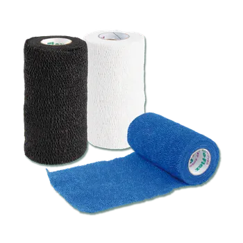 Waldhausen samolepicí bandáž 10 cm x 4,5 m červená