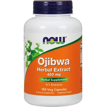 Fitness strava Now Foods Ojibwa Herbal Extract 450 mg 180 kapslí
