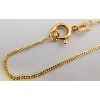 Šperk Klenoty Budín Zlatý řetízek ze žlutého zlata - pancer 585/1,35gr 45cm 3640051 (Klenoty Budín Zlatý řetízek ze žlutého zlata - pancer 585/1,35gr 45cm 3640051 )