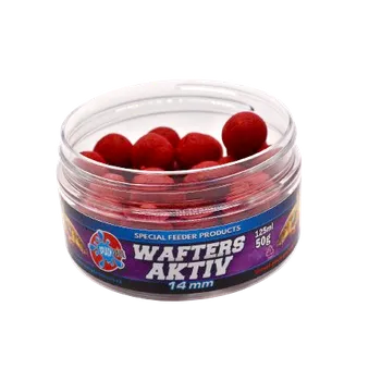 Boilies Splashbaits Wafters aktiv Mango Jahoda 14 mm 50 g