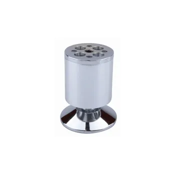 Nábytkové kování Interex Nábytková nožka ALPHA / Chrom matný 80 mm