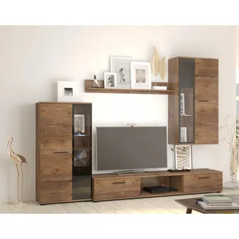 Obývací stěna Nábytek do obýváku SANA - dub lefkas