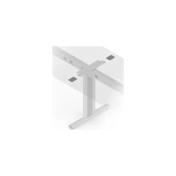 Tesařské kování VOGA Stolní tyčová deska Konektor / šedá