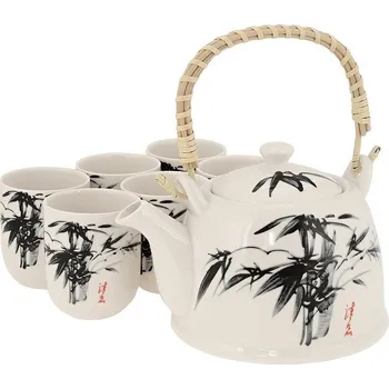 Konvice na čaj Čajová souprava Herb Bamboo 0,8 l keramická