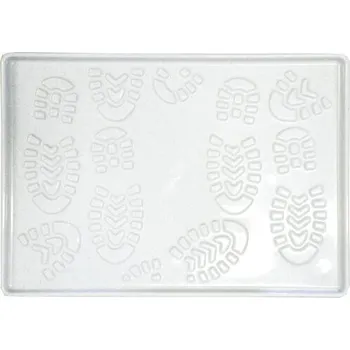 Odkapávač na nádobí Vopi Odkapávač na obuv, 49 x 35 cm, světle šedá