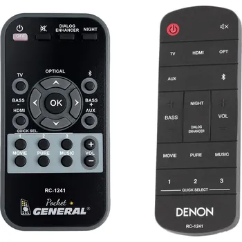 DENON RC-1241 - dálkový ovladač duplikát