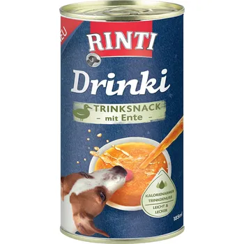 Krmivo pro psa 12x185ml RINTI Drinki - s kachním