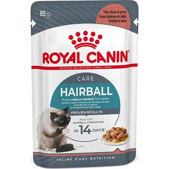 Krmivo pro kočku 96x85g Royal Canin Hairball Care v omáčce