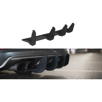 Nárazník Spoiler zadního nárazníku Street pro Audi S3 Sedan 8V červený