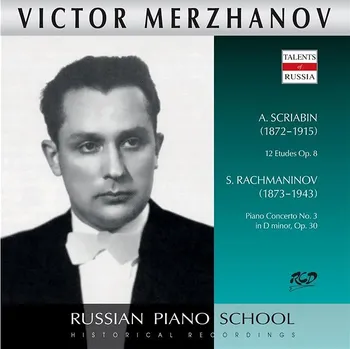 Zahraniční hudba Merzhanov Victor: Scriabin - 12 Etudes Op. 8 - Rachmaninov - Piano concerto No. 3 - CD
