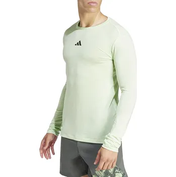 Pánské oblečení Triko s dlouhým rukávem adidas Workout is3791 Velikost XXL