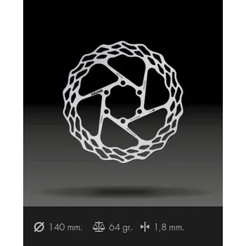 Brzdová páka Brzdový kotouč GALFER Fixed Wave - 140mm