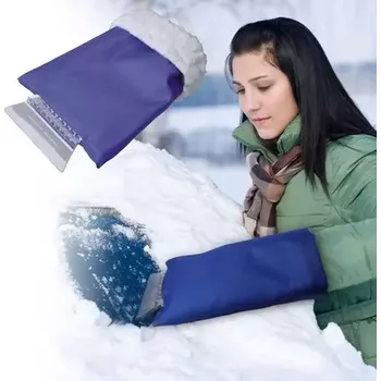 Kuchyňská škrabka Zaparkorun Autoškrabka s teplou rukavicí