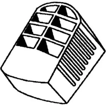 Bramac PVC nástavec sanitární DuroVent / červený