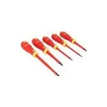 BAHCO Sestava: šroubováky izolovaný Pozidriv®,plochý Fit 5ks.