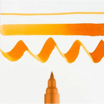 Brush Pen Ecoline - 245 Saffron Yellow