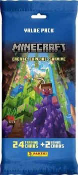 Sběratelská karetní hra Panini Minecraft Create Explore Survive Value Pack
