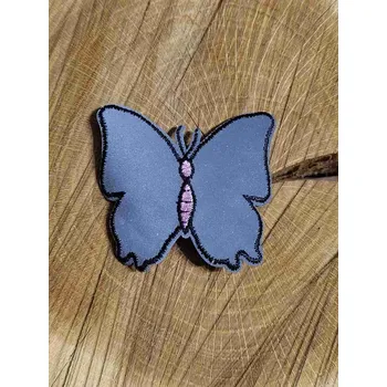 Textilní nažehlovací páska Nažehlovačka reflexní motýl
