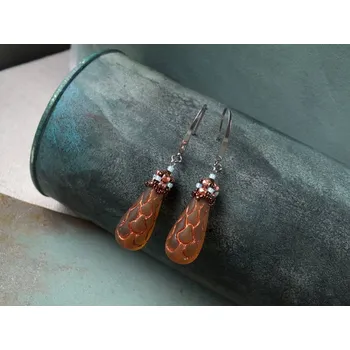 Korálek Náušnice Dingir č.1956 - stavebnice