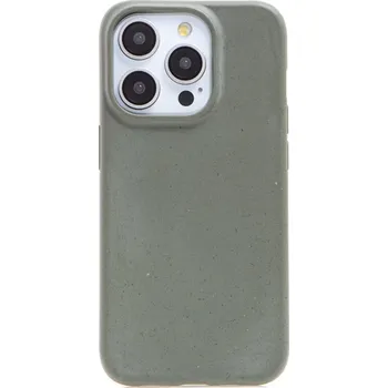 Kryt FOREVER BIOIO pro Apple iPhone 15 Pro - Zero Waste kompostovatelný kryt - khaki zelený