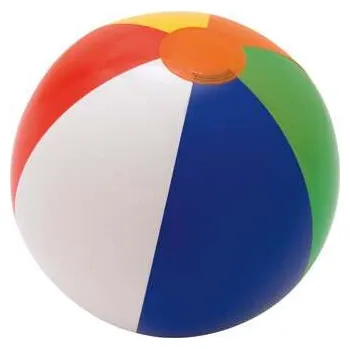 Nafukovací míč PARAGUAI. Neprůhledný nafukovací plážový míč z PVC