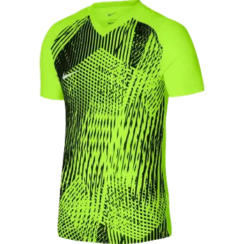 Míčový sport Pánský fotbalový dres Nike Dri-FIT Precision 6 limetkově-černý