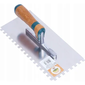 Zednické hladítko Hladítko na lepidlo se zuby 8 x 8 korková rukojeť OLEJNIK