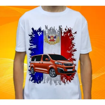 Pánské tričko tričko Peugeot Traveller 146 (triko s osobním autem )