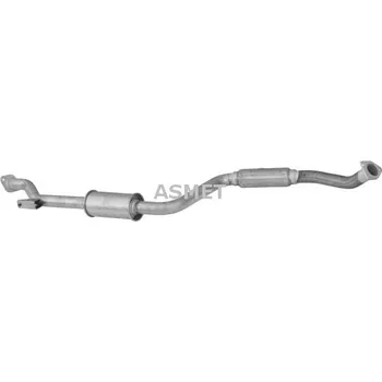 Tlumič výfuku Střední tlumič výfuku ASMET 26.007