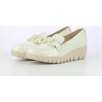 Dámské mokasíny Dámské kožené mokasíny 33311 béžová WONDERS Barva: béžová, Velikost: 40