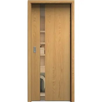 Interiérové dveře SAPELI HARMONIE KOMFORT M83 - DÝHA - POSUVNÉ DVEŘE VČ. ZÁRUBNĚ - dub natur Průchozí šířka (cm): 90, Průchozí výška (cm): 197, Typ skla: Planibel bronz