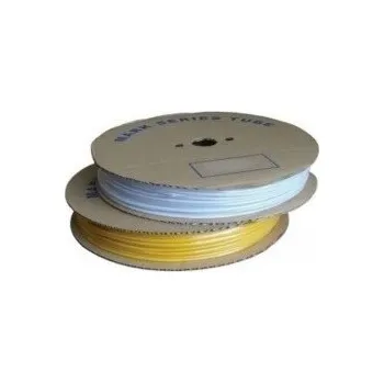 Popisovací hvězdicová PVC bužírka S35Y, vnitřní průměr 3,5mm / průřez 1,5mm2, žlutá, 80m