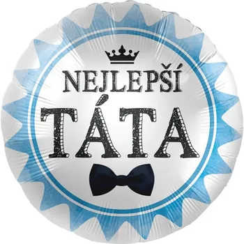 Balónek Premioloon Balonek fóliový Nejlepší táta, 43 cm