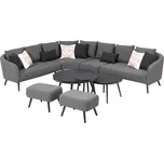 Luxusní textilní sestava MELIA LIKA TEX (šedá)